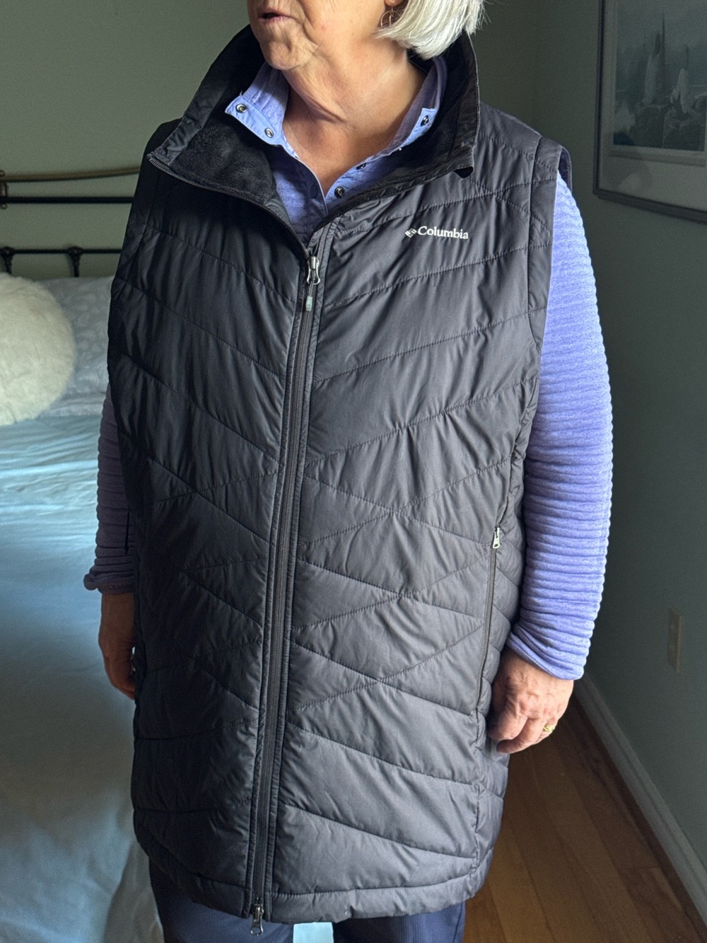 COLUMBIA Heavenly Long Omni-Heat Puffer Vest 2X